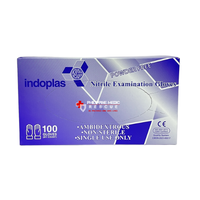 NITRILE EXAMINATIONC GLOVES INDOPLAS