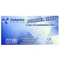 LATEX EXAMINATION GLOVES INDOPLAS