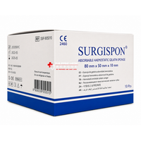 ABSORBENT HEMOSTATIC GELATIN SPONGE, SURGISPON,