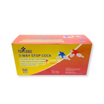 3-WAY STOPCOCK, TOPCARE