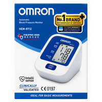 BLOOD PRESSURE MONITOR AUTOMATIC OMRON HEM-8712