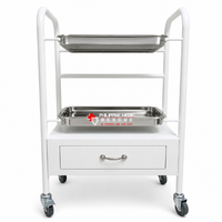 ANESTHESIA TABLE - WHITE COATED