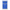 BEDSIDE CABINET, PLASTIC (BLUE)