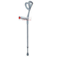 CRUTCHES FOREARM, CHROME