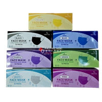 FACEMASK, EARLOOP, 3 PLY