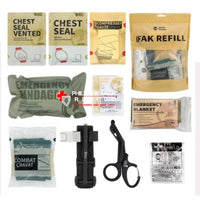INDIVIDUAL FIRST AID KIT, 10PCS REFILL RHINO