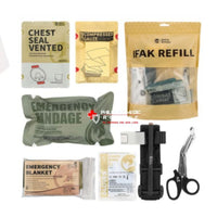 INDIVIDUAL FIRST AID KIT, 7PCS REFILL RHINO