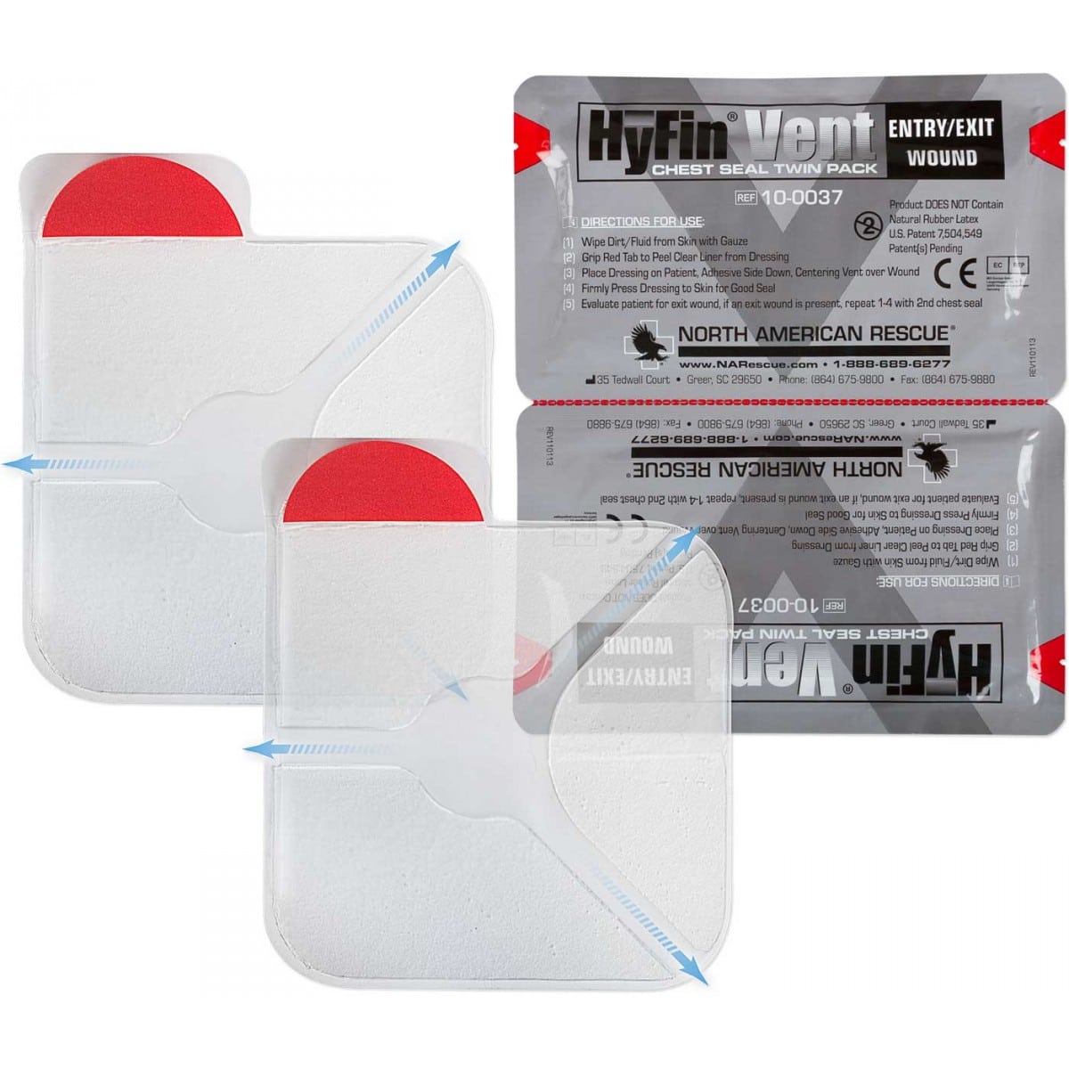 HYFIN VENT CHEST SEAL TWIN PACK – Philippine Medic Rescue