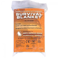 THERMAL SURVIVAL BLANKET, NAR