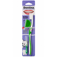 DENTAL ORTHOBRUSH WITH INTRADENTAL BRUSH