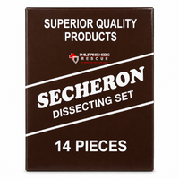 DISSECTING SET (SECHERON) 14'S