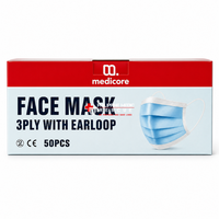 FACEMASK EARLOOP (MEDICORE)
