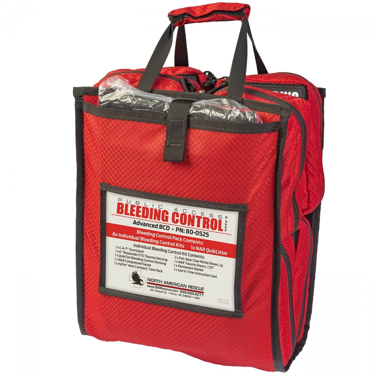 PUBLIC ACCESS BLEEDING CONTROL 8-PACK - NYLON – Philippine Medic Rescue