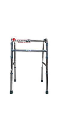WALKER WITHOUT WHEELS , CHROME